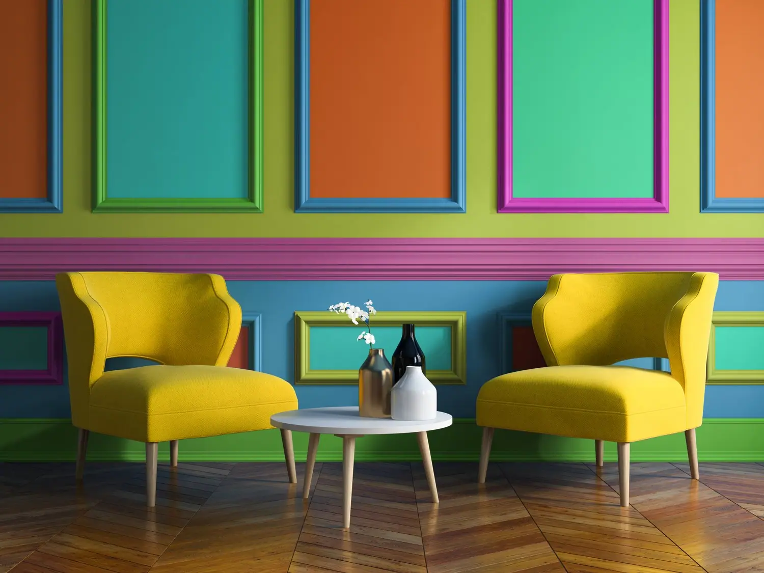 Wpływ kolorów w domu na zdrowie psychiczne